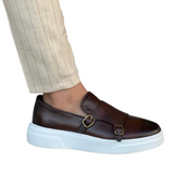 Slip-On Skórzane Loafers