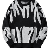 Elegancki Sweter w Wzory