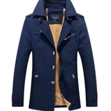 Elegancki Płaszcz Trench Z Podszewką