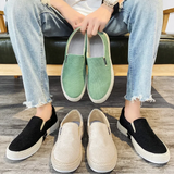 Oddychające Buty Slip-On z Płótna