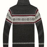 Elegancki Sweter Robiony na Drutach