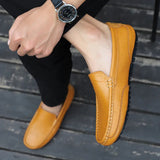 Vintage Skórzane Loafers
