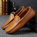 Vintage Skórzane Loafers