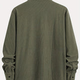 Casual Corduroy Cardigan