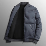 Elegancka Bomulds Baseballjakke
