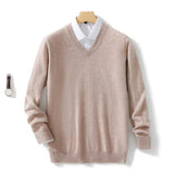 Elegancki Sweter z V-Krójem