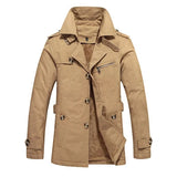 Elegancki Płaszcz Trench Z Podszewką